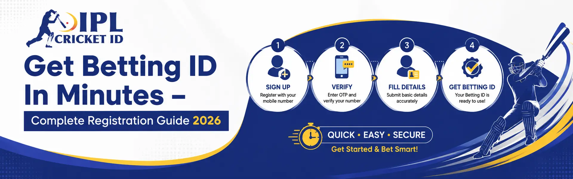 Get Betting ID In Minutes – Complete Registration Guide 2026