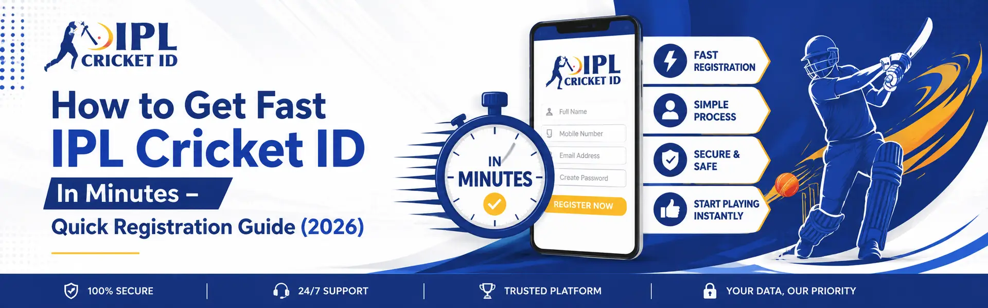 How to Get Fast IPL Cricket ID In Minutes