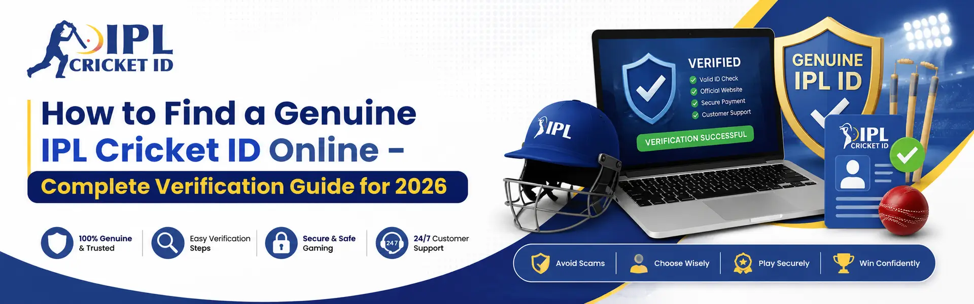 Genuine IPL Cricket ID Online | Secure & Trusted ID Provider