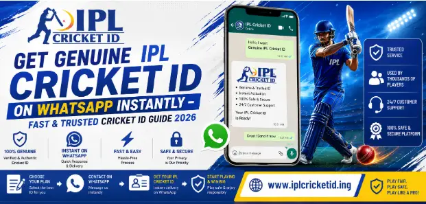 Get Genuine IPL Cricket ID on WhatsApp Instantly | Guide 2026