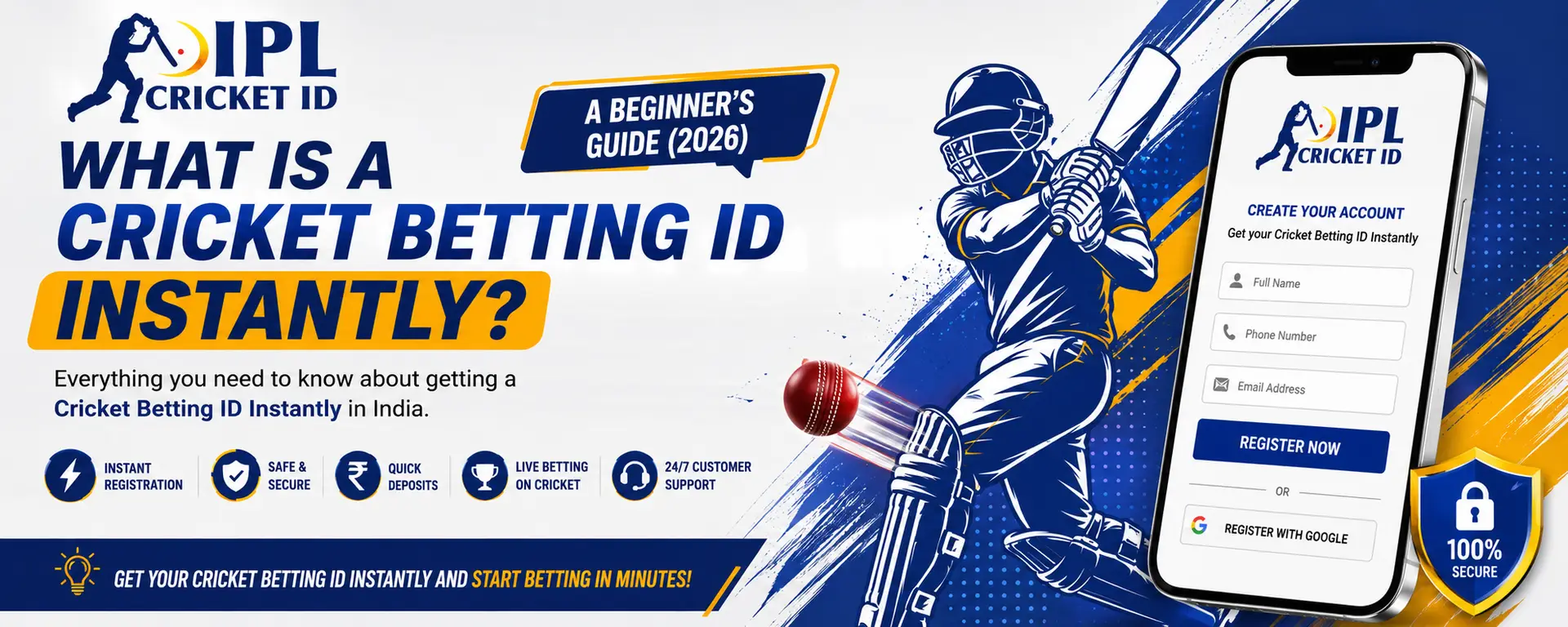 IPL Cricket Betting ID Instantly | Beginner's Guide 2026